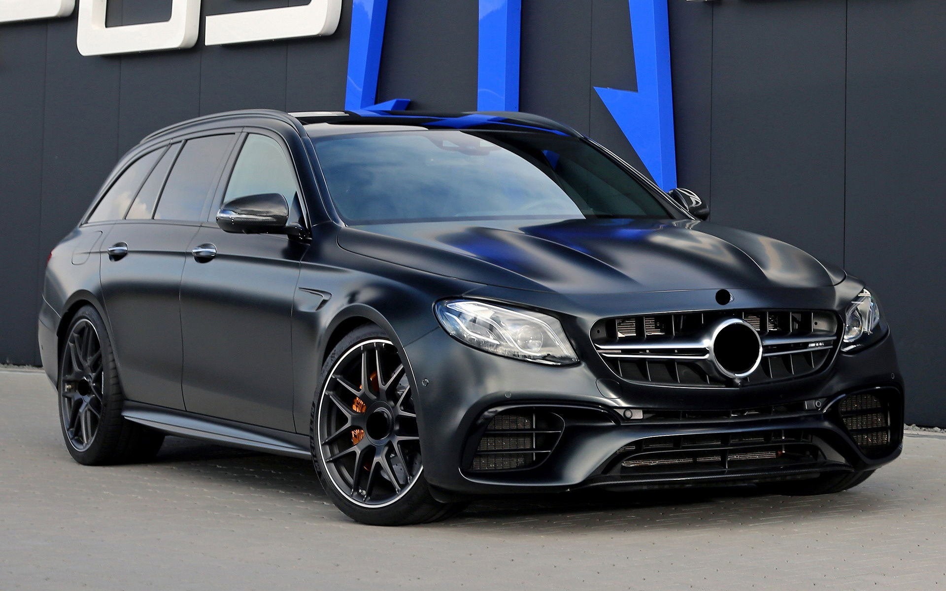 Jante Mercedes R22 5x112 AMG Black 7Y Style | GLS, GLE, GLC, S Class