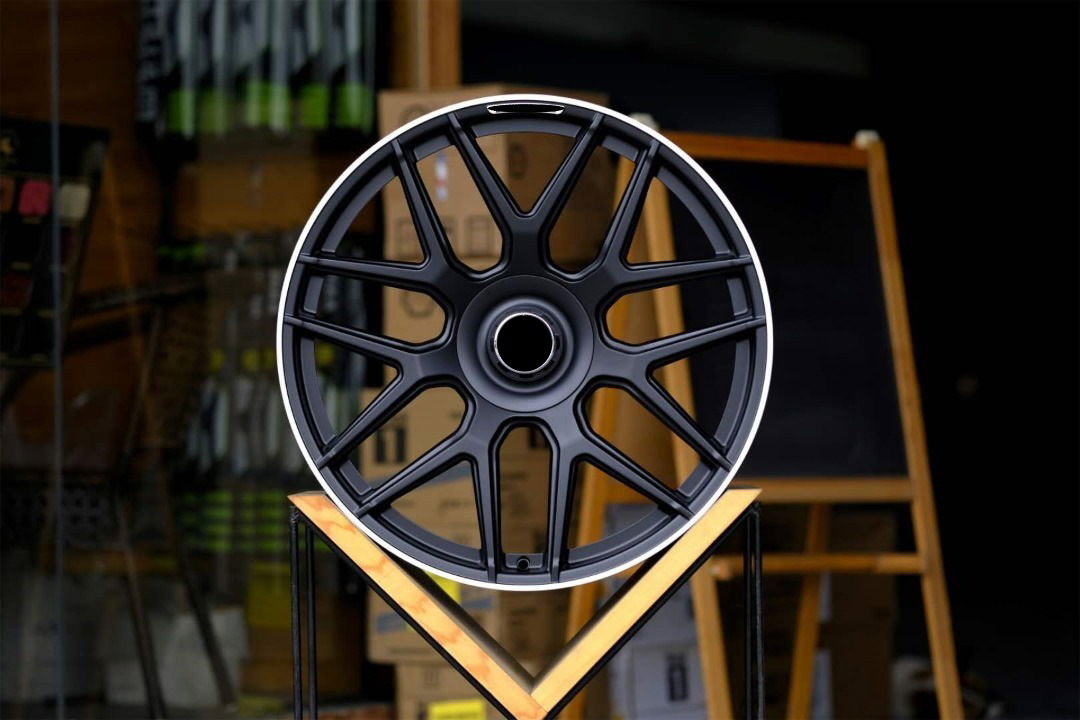 Jante Mercedes R22 5x112 AMG Black 7Y Style | GLS, GLE, GLC, S Class