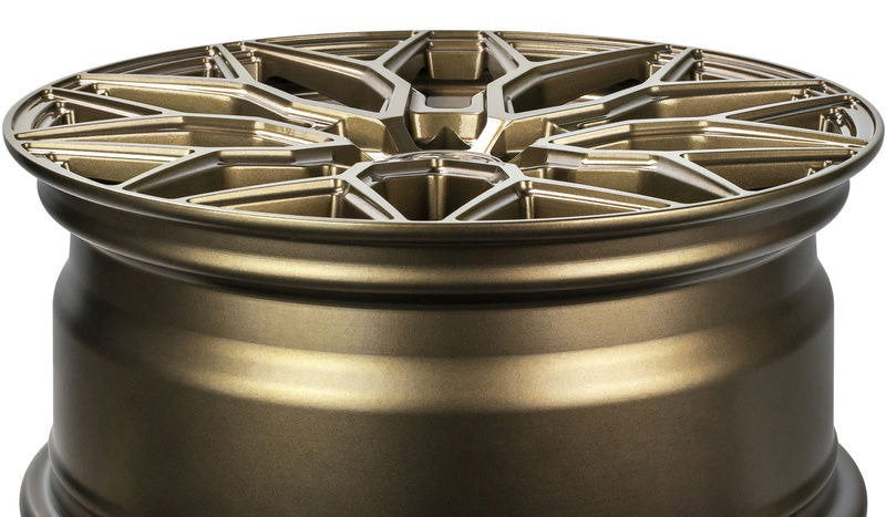 Jante R17 5x114.3 Bronze Vossen HF-2 Style | Toyota, Lexus, Hyundai, Kia, Honda, Mazda