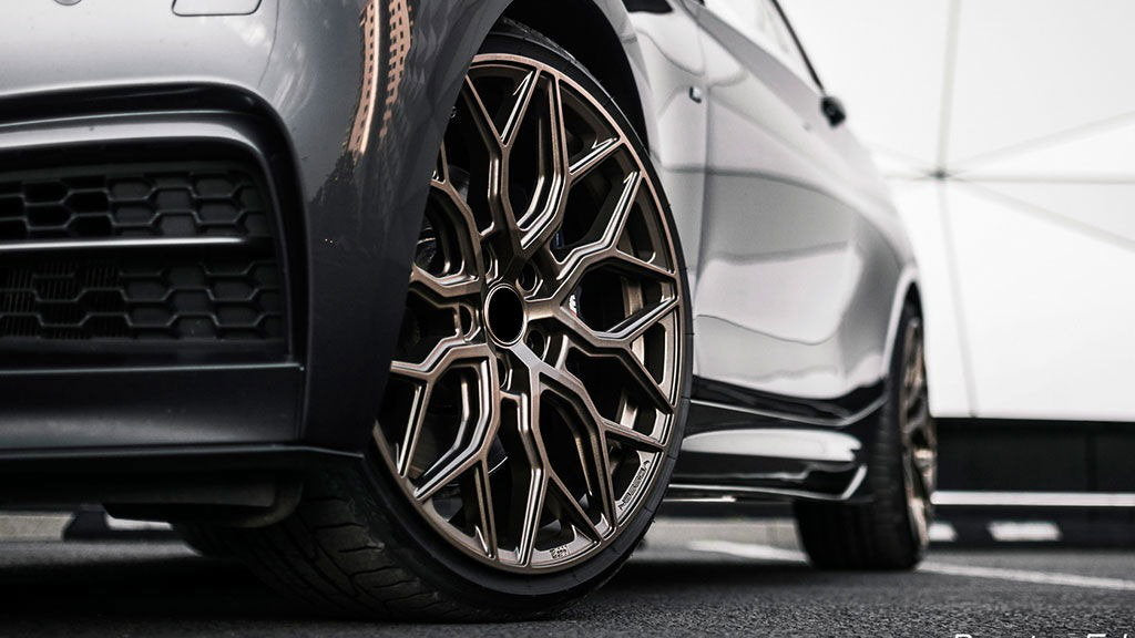 Jante R17 5x114.3 Bronze Vossen HF-2 Style | Toyota, Lexus, Hyundai, Kia, Honda, Mazda