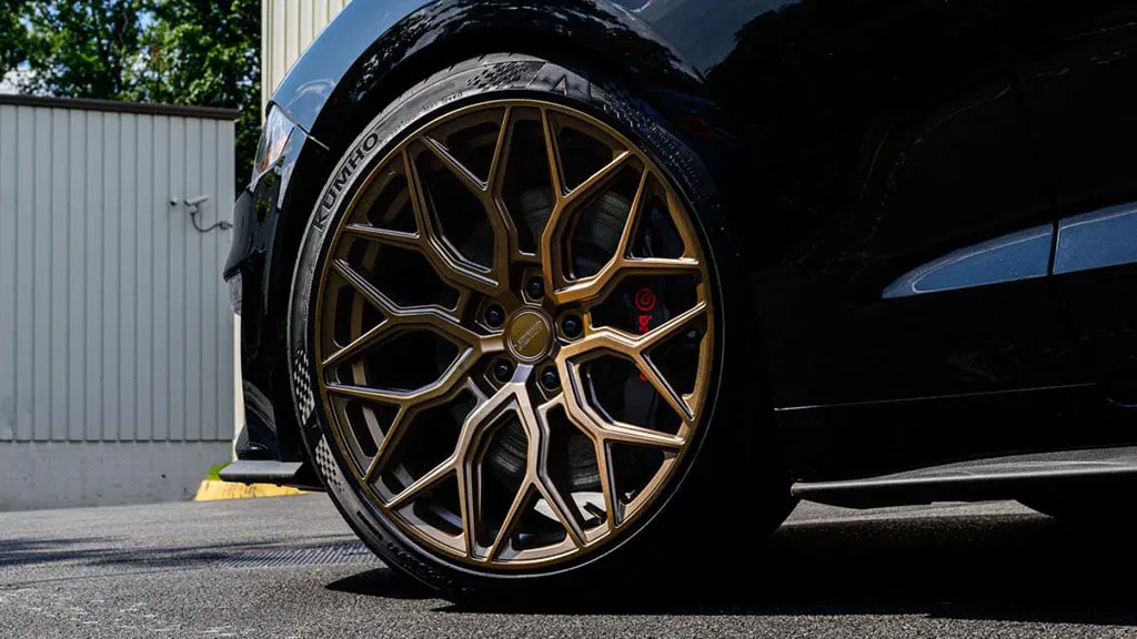 Jante R17 5x112 Vossen Bronze HF-2 Style | Audi, BMW, Mercedes, VW, Skoda