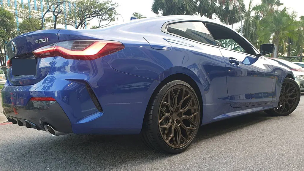 Jante R17 5x112 Vossen Bronze HF-2 Style | Audi, BMW, Mercedes, VW, Skoda