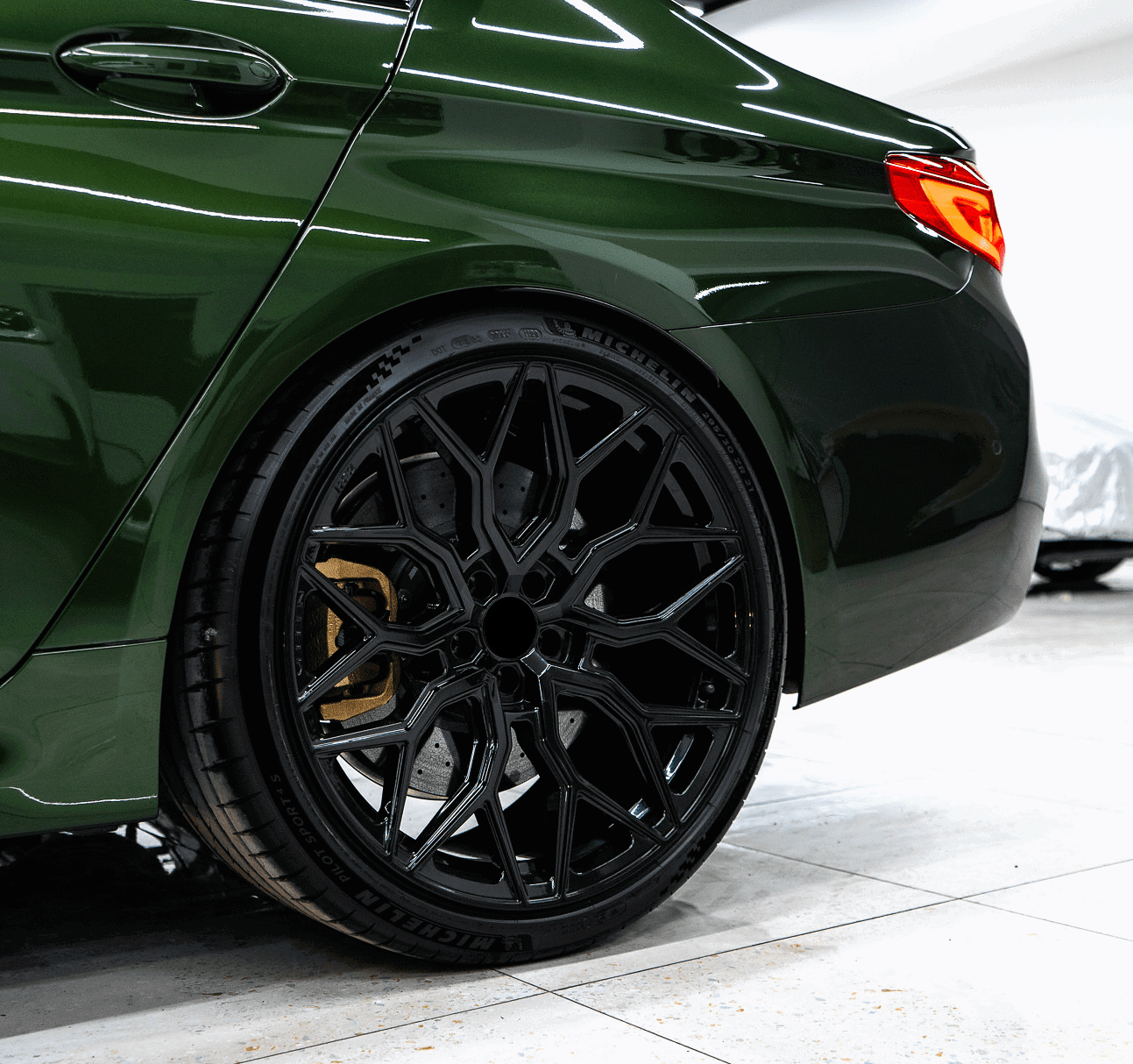Jante R17 5x114.3 Vossen HF-2 Black Style | Toyota Lexus, Hyundai Kia, Honda, Mazda