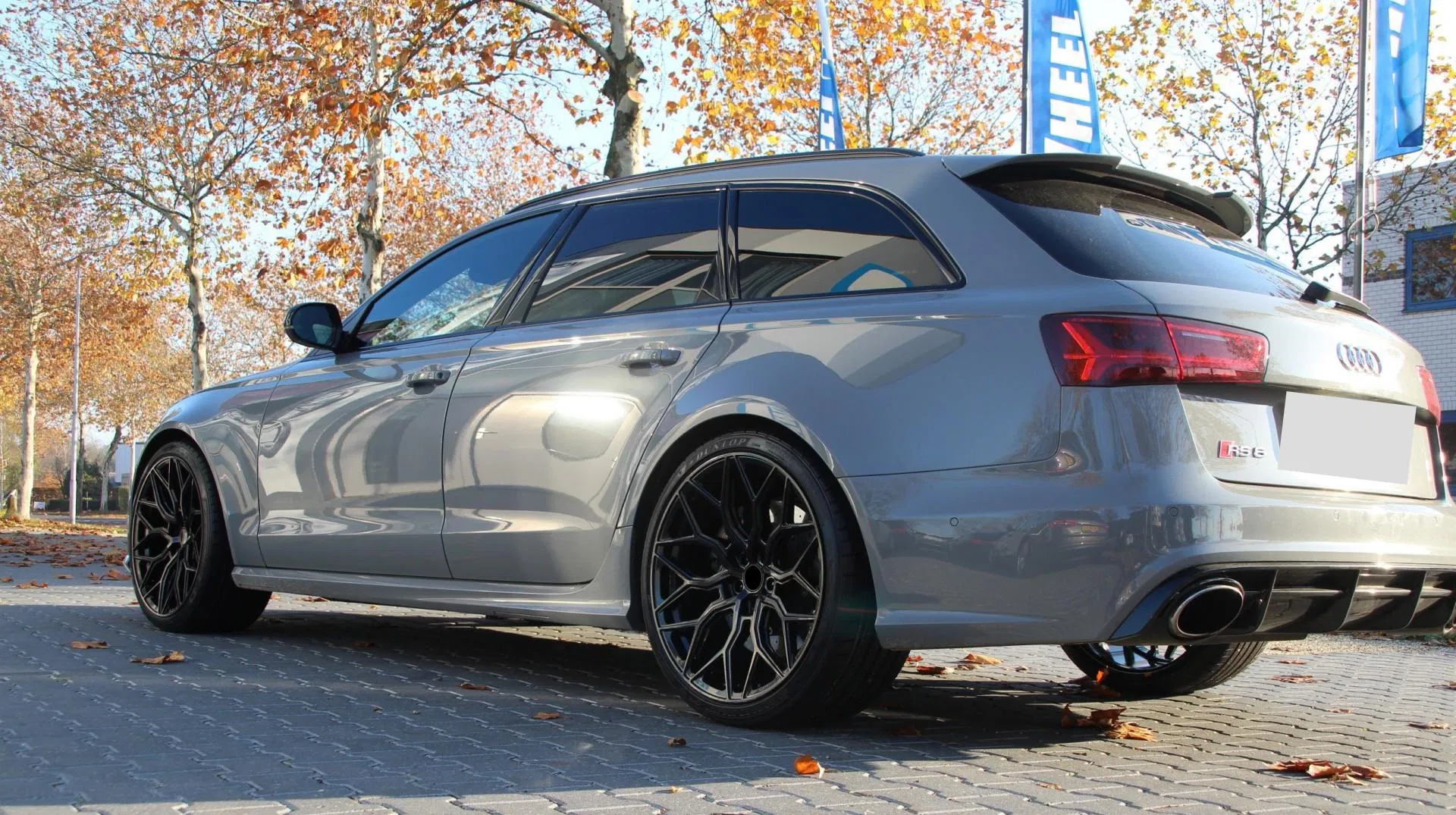Jante R17 5x112 Vossen HF-2 Black Style | Audi, BMW, Mercedes, VW, Skoda