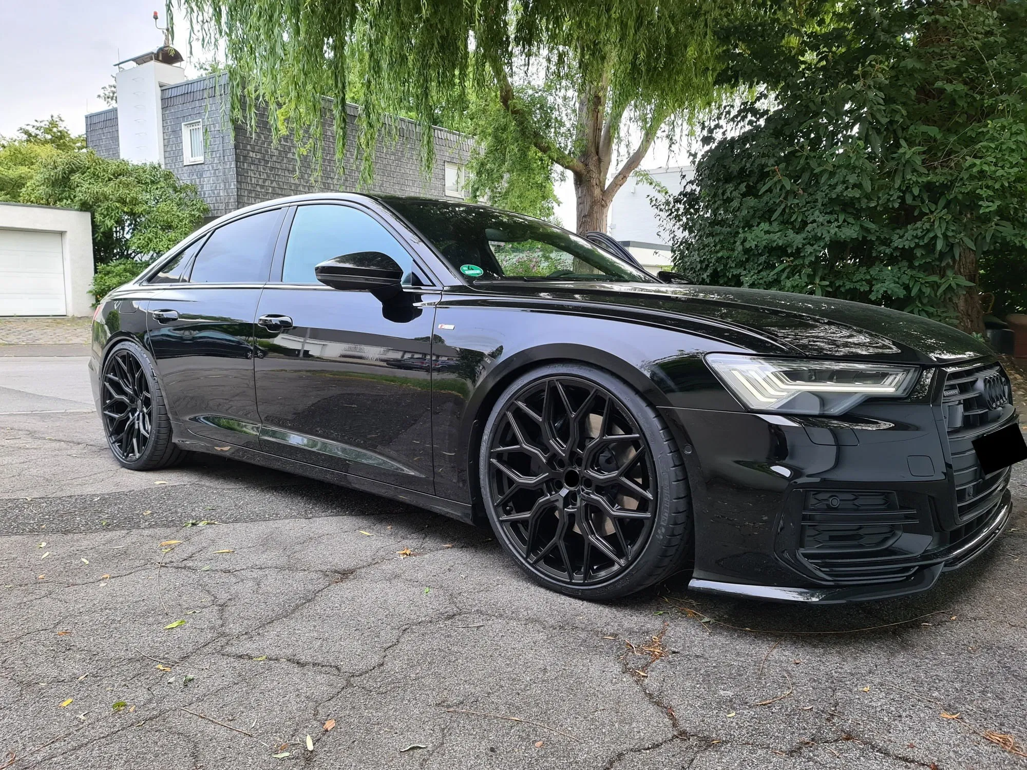 Jante R18 5x108 Vossen HF-2 Black Style | Volvo, Jaguar, Peugeot, Ford