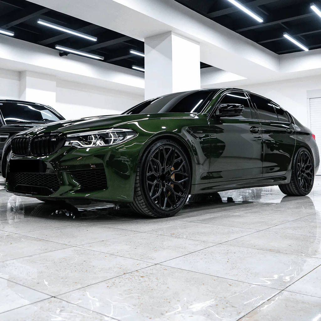 Jante R19 5x108 Vossen HF-2 Black Style | Volvo, Jaguar, Peugeot, Ford