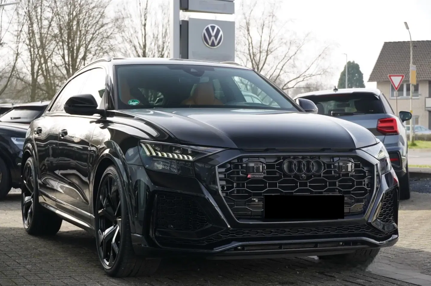 Jante Audi R20 5x112 Black RSQ Style | A4 A5 A6 A7 Q7 Q5 Q3