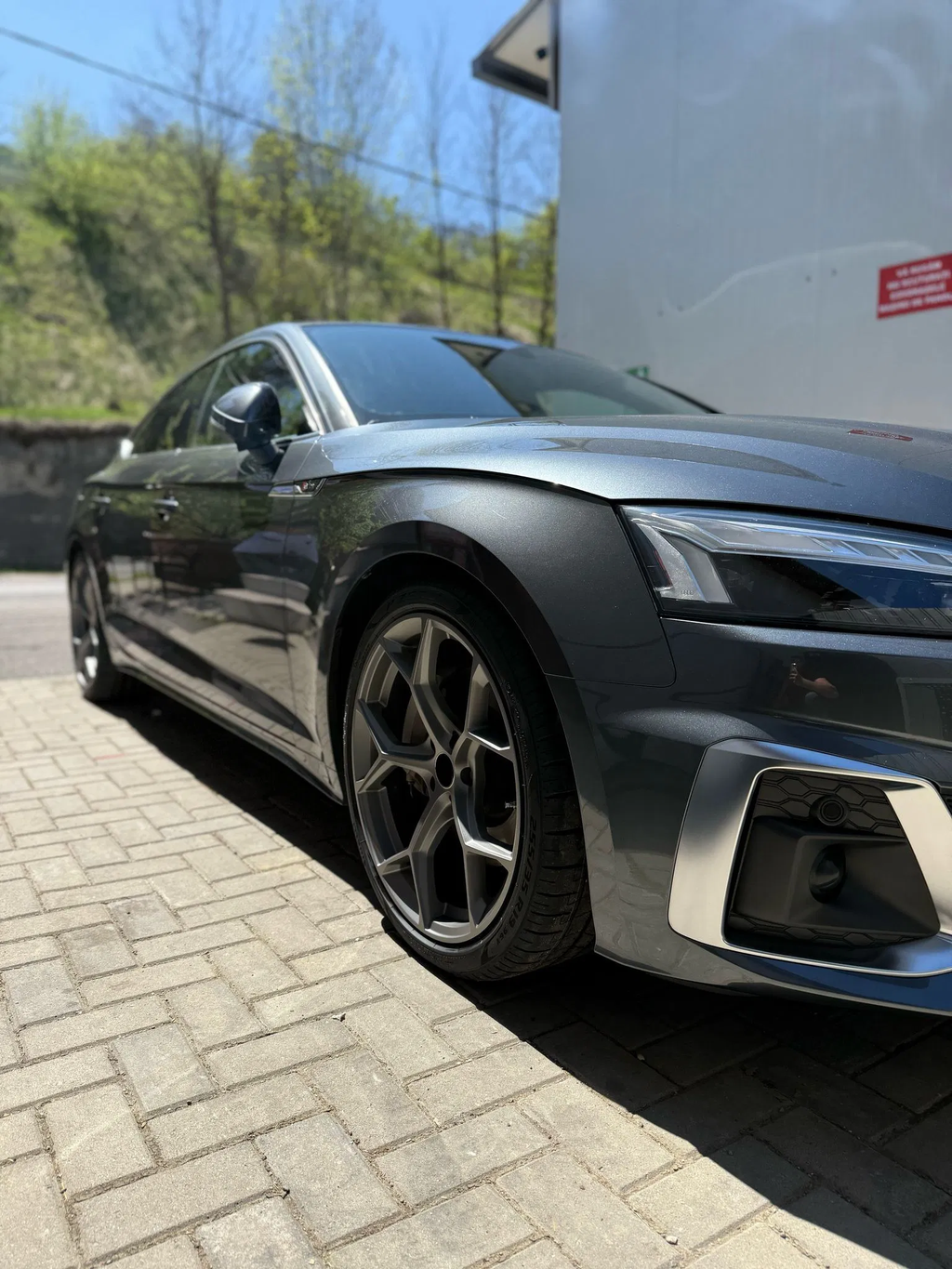 Jante Audi R18 5x112 Grey RS6/RS7 Style | A3 A4 A5 A6 A7 Q7 Q5 Q3 Q2