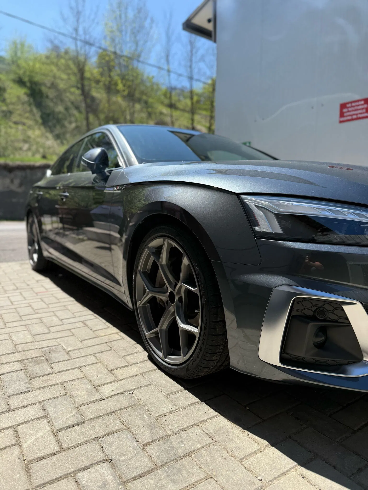 Jante Audi R19 5x112 Grey RS7 Style | A3 A4 A5 A6 A7 Q7 Q5 Q3 Q2