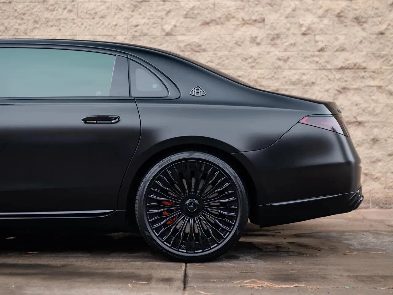 Jante Mercedes R20 5x112 Black Maybach Style