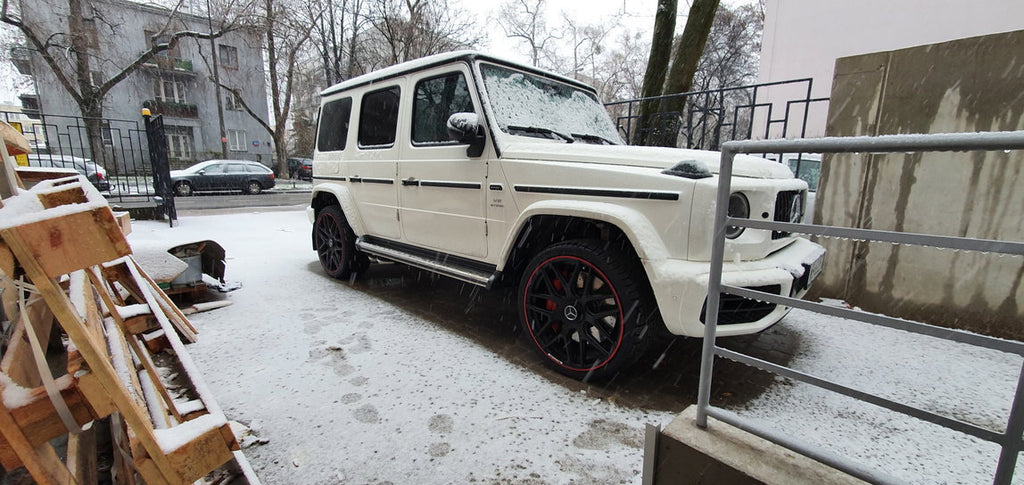 Jante Mercedes R21 5x130 Brabus Red Lip Style | G500, G63