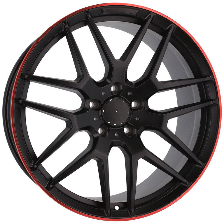 Jante Mercedes R21 5x130 Brabus Red Lip Style | G500, G63