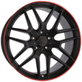 Jante Mercedes R21 5x130 Brabus Red Lip Style | G500, G63