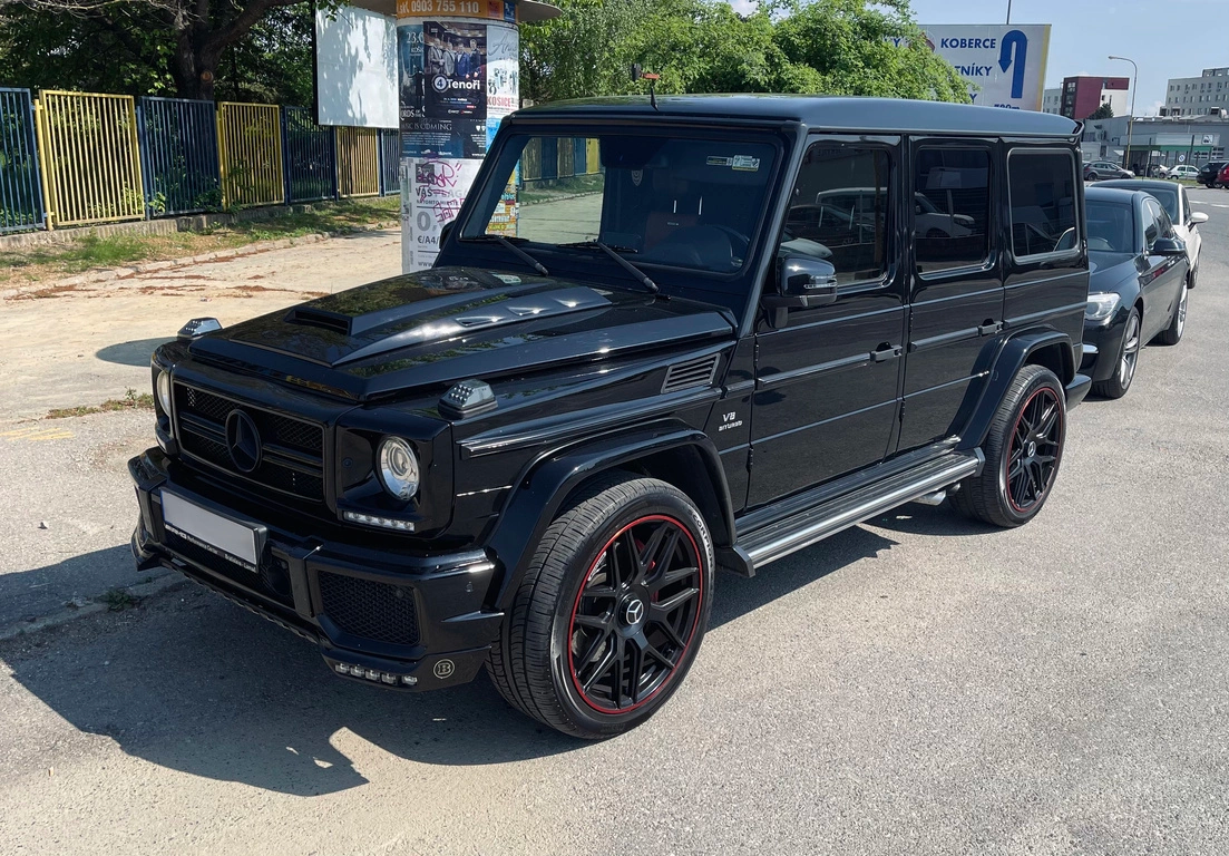 Jante Mercedes R22 5x130 Brabus Red Lip Style | G500, G63