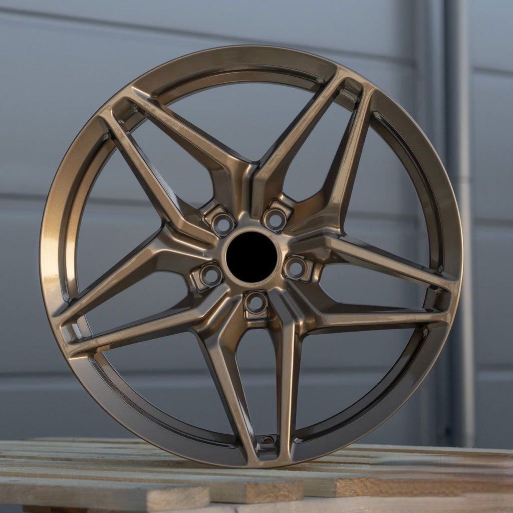 Jante R19 5x112 ZR1 Bronze Style | Audi, VW, Skoda, Cupra, BMW, Mercedes
