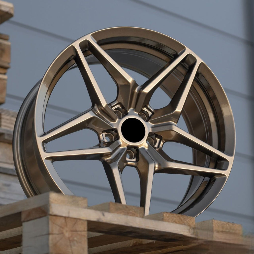 Jante R19 5x112 ZR1 Bronze Style | Audi, VW, Skoda, Cupra, BMW, Mercedes