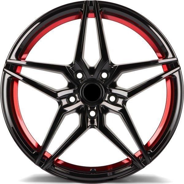 Jante R18 5x114.3 AC1 Red Lip Style | Toyota Lexus, Hyundai Kia, Honda, Mazda