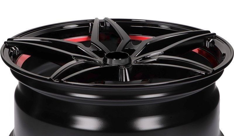 Jante R18 5x114.3 AC1 Red Lip Style | Toyota Lexus, Hyundai Kia, Honda, Mazda