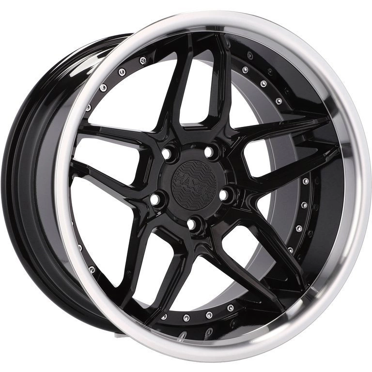 Jante Haxer R18 5x120 HX030 Black Style | E34 E38 E39 E60 E61 E65 etc