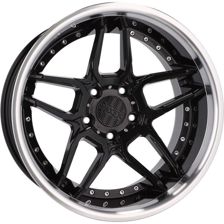 Jante Haxer R18 5x120 HX030 Black Style | E34 E38 E39 E60 E61 E65 etc