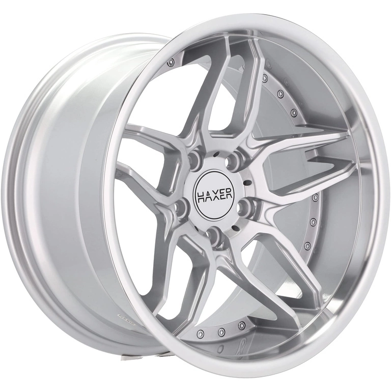 Jante Haxer R18 5x120 HX030 Silver Style | Seria 5, Seria 6, Seria 7