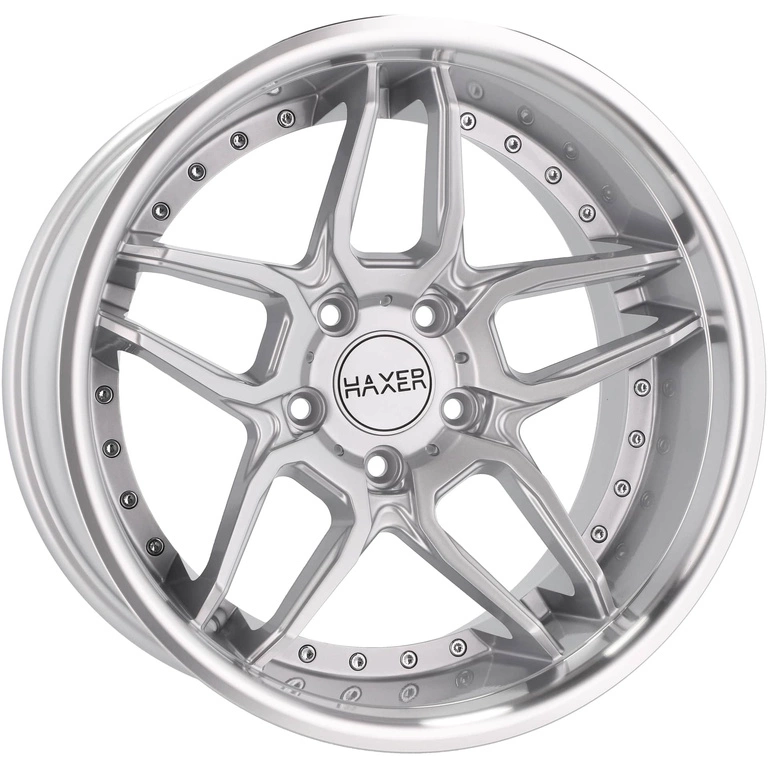 Jante Haxer R18 5x120 HX030 Silver Style | Seria 5, Seria 6, Seria 7