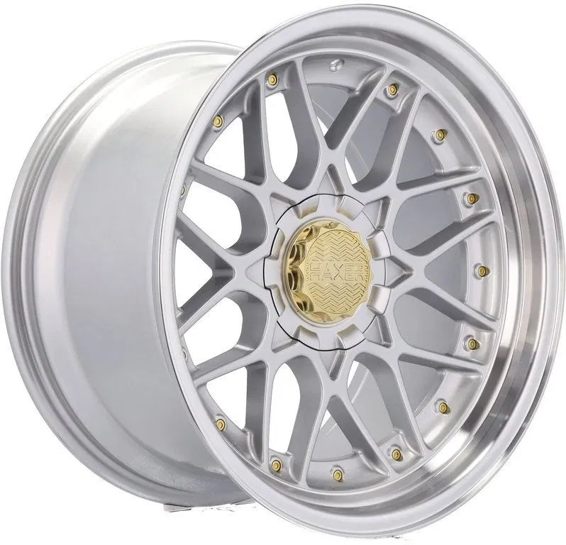 Jante Haxer R18 5x120 HX025 Silver Style | Seria 5, Seria 6, Seria 7