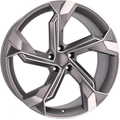 Jante Audi R22 5x112 Grey E-Tron Style | A8 Q7 SQ7 Q8 SQ8, Touareg