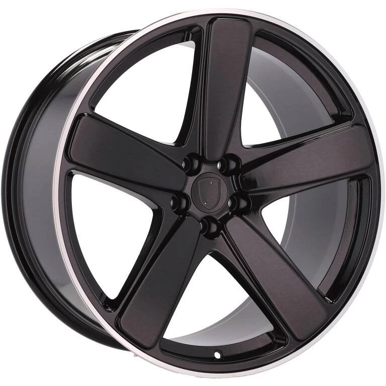 Jante Porsche Cayenne R21 5x130 Black Style 023 | 10J ET50