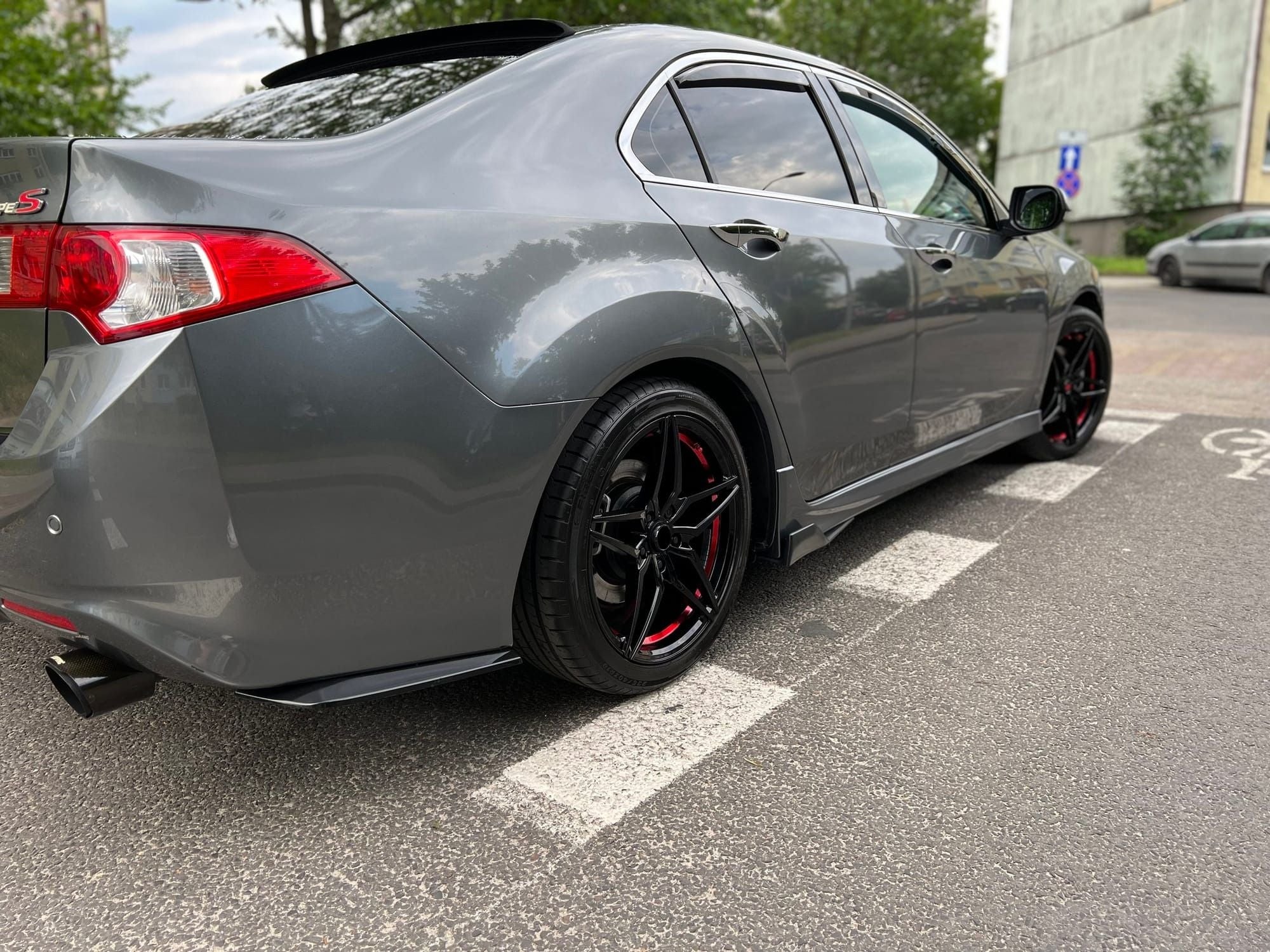 Jante R18 5x114.3 AC1 Red Lip Style | Toyota Lexus, Hyundai Kia, Honda, Mazda