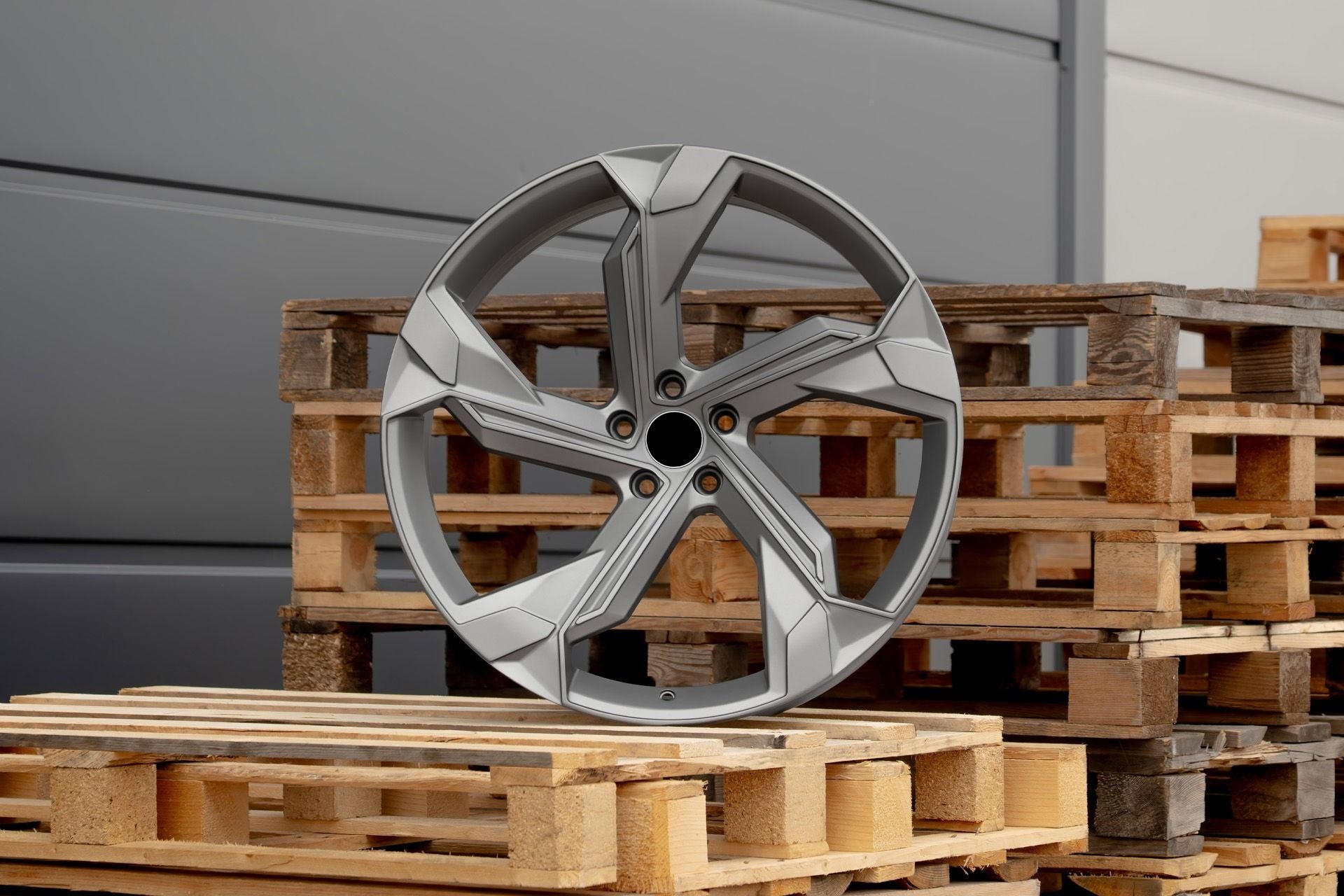 Jante Audi R22 5x112 Satin Graphite E-Tron Style | A8 Q7 SQ7 Q8 SQ8