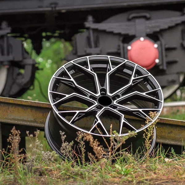 Jante R19 5x112 Black Polish STANCE SF10 Style | Audi BMW Cupra Seat