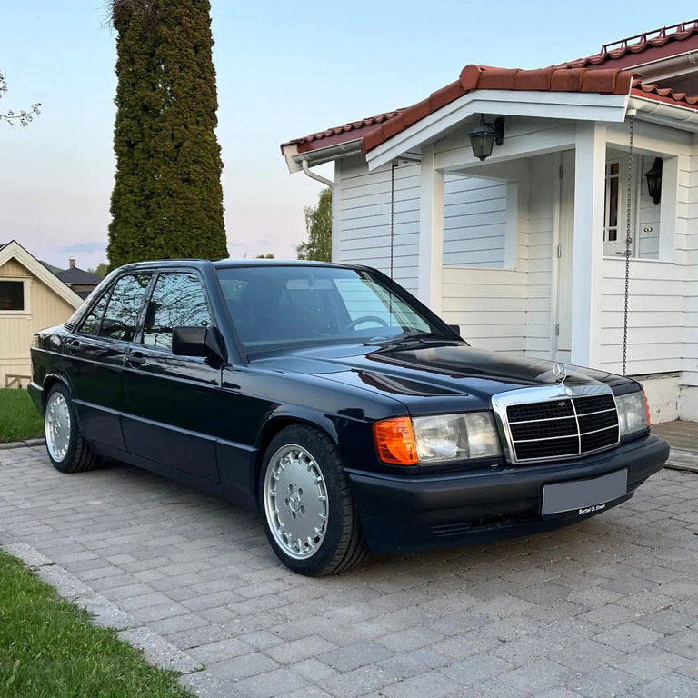 Jante Mercedes R17 5x112 Gullideckel Style | W201 W124 A124 C124 S124
