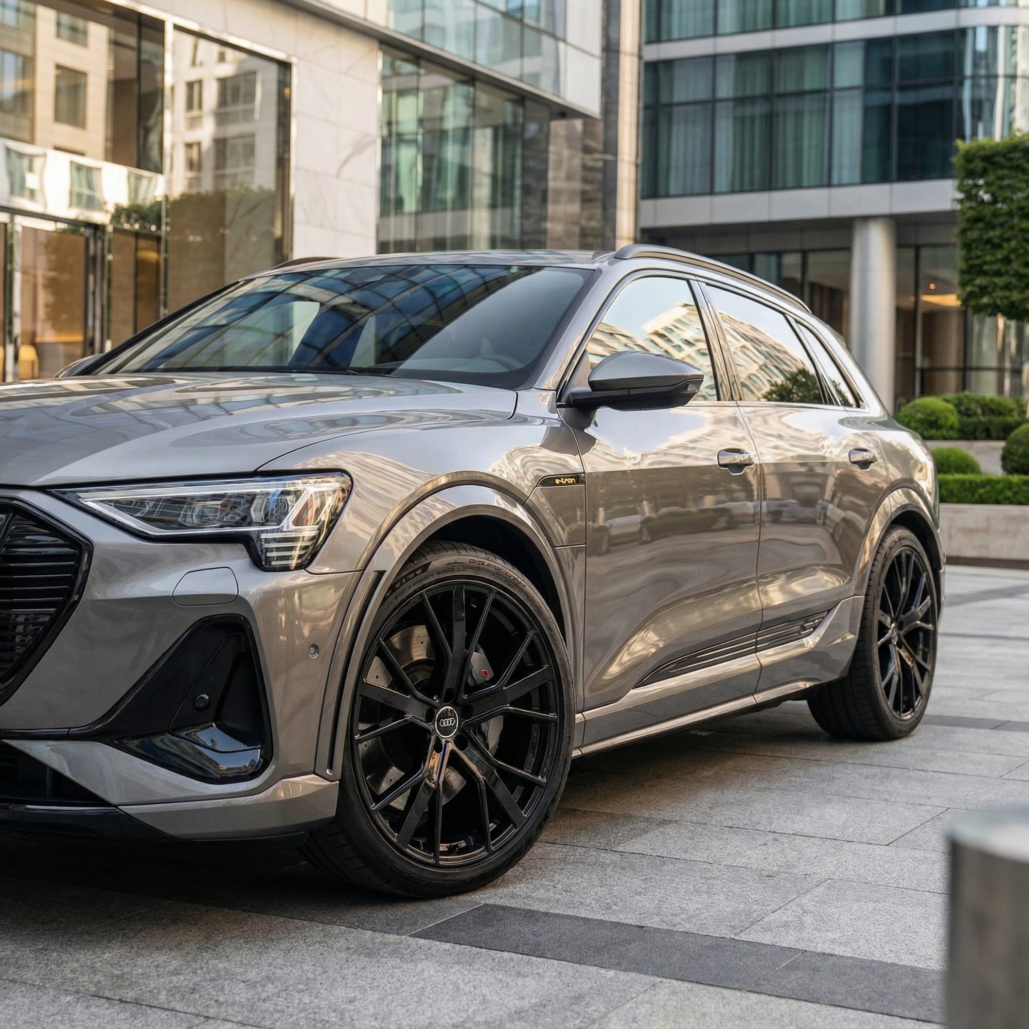 Jante Audi R20 5x112 Black RS Style | A4 A5 A6 A7 A8 E-tron Q7 Q5 Q3