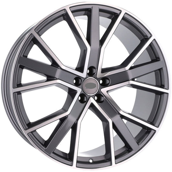 Jante Audi R22 5x112 Grey RS Style | A8 Q7 SQ7 Q8 SQ8, Touareg