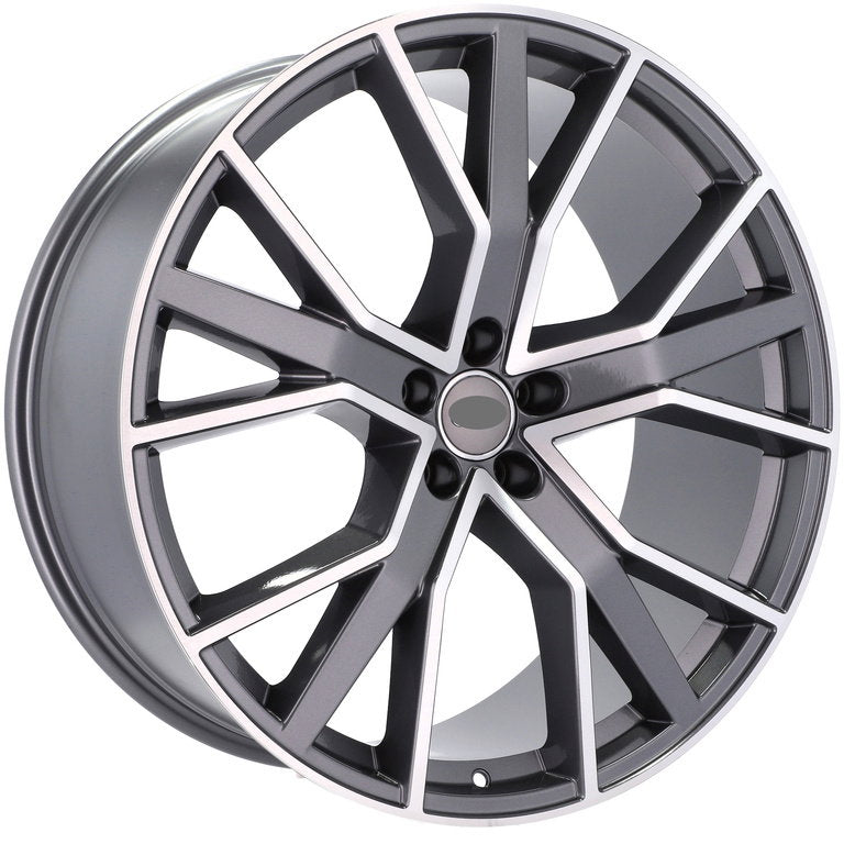 Jante Audi R22 5x112 Gray RS Style | A8 Q7 SQ7 Q8 SQ8, Touareg