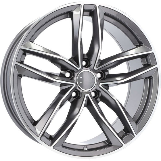 Jante Audi R19 5x112 Grey RS6 Avant Style | A3 A4 A5 A6 A7 Q7 Q5 Q3 Q2