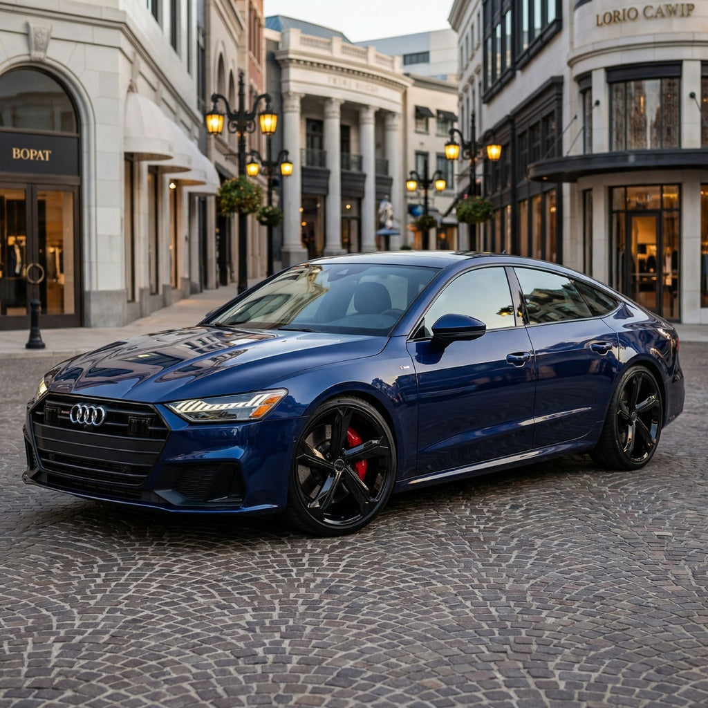 Jante Audi R18 5x112 Black E-Tron Style | A1 A2 A3 A4 A5 A6 Q5 Q3 Q2