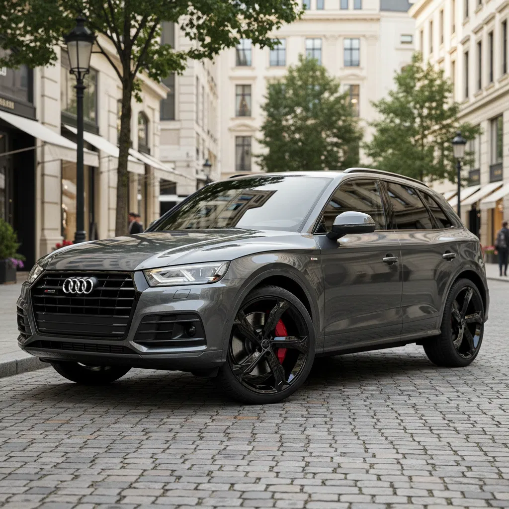 Jante Audi R22 5x112 Black E-Tron Style | A8 Q7 SQ7 Q8 SQ8, Touareg