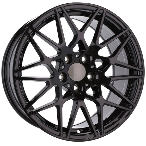Jante BMW R17 5x112 Black 666 M Style | Seria 3, Seria 2, Seria 1