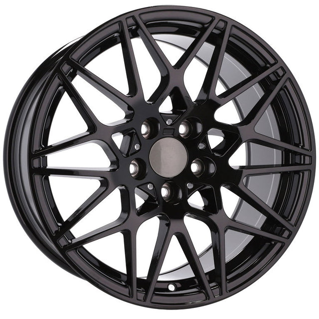 Jante BMW R17 5x112 Black 666 M Style | Seria 3, Seria 2, Seria 1