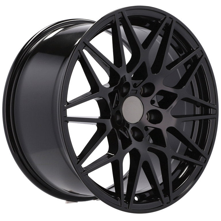 Jante BMW R17 5x120 Black 666 M Style | Seria 3, Seria 2, Seria 1