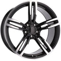Jante BMW R17 5x120 Black M437 Style | X3, X1, Seria 5, Seria 3, Seria 1