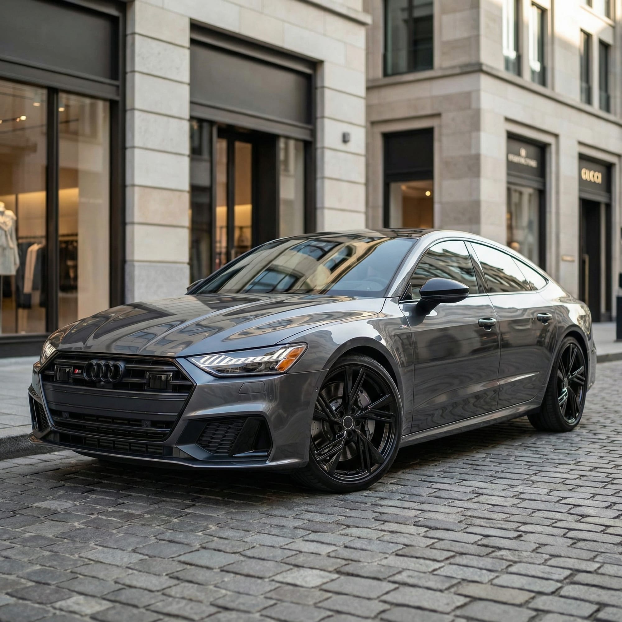 Jante Audi R21 5x112 RS6 RS7 C8 BL Style | A6 A7 A8 E-tron Q8 Q7 Q5