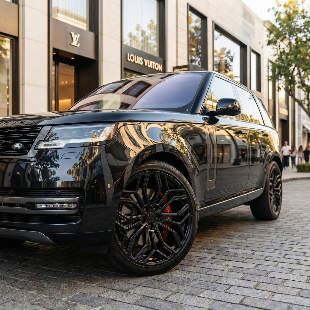 Jante Land Rover R22 5x120 Black 225 Style | Range Rover, Discovery, Defender
