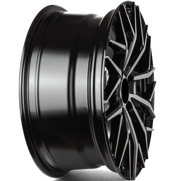 Jante R16 4x100 Black Polished Style | Kia Hyundai Dacia Renault, etc