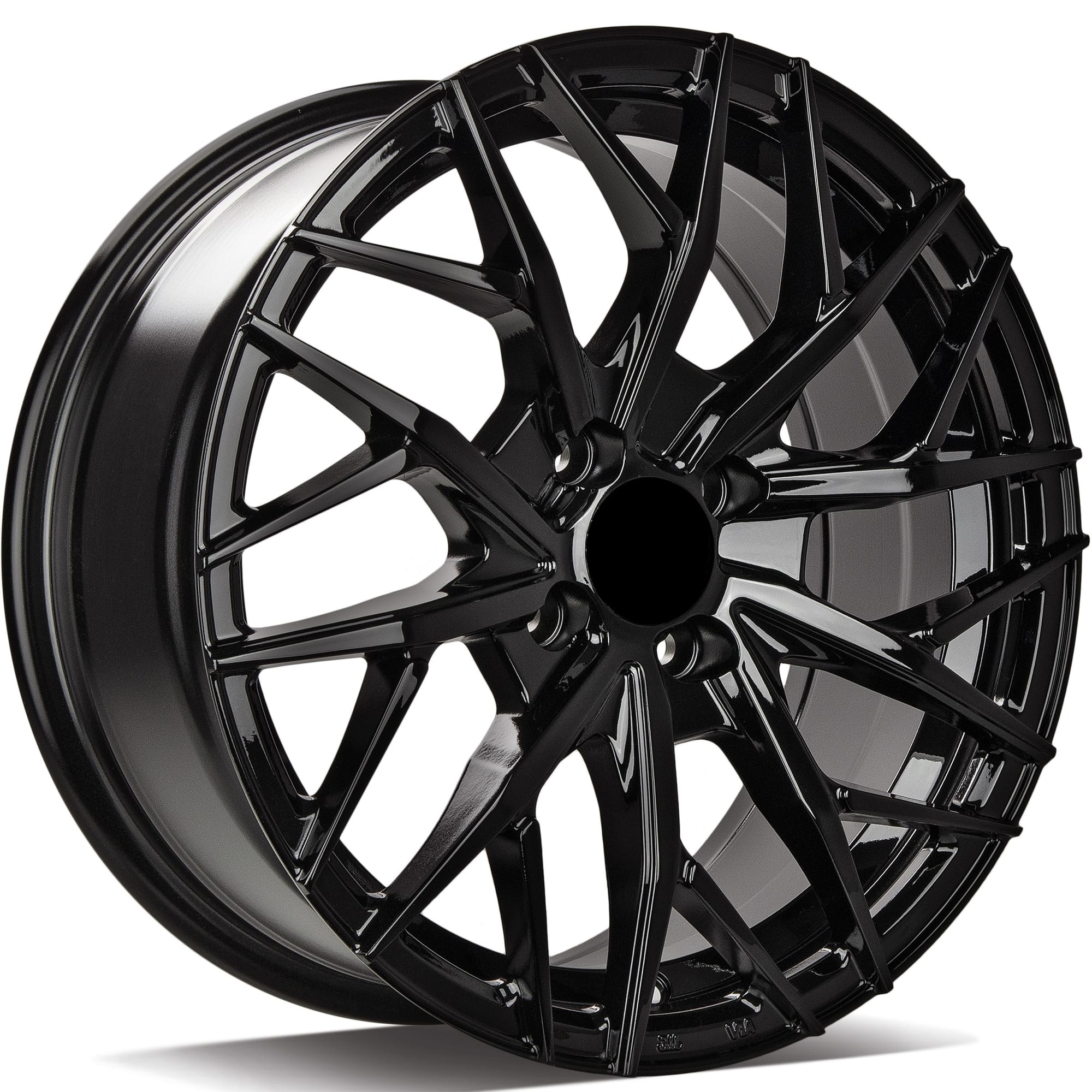 Jante R16 4x100 Black Glossy Style | Kia Hyundai Dacia Renault, etc