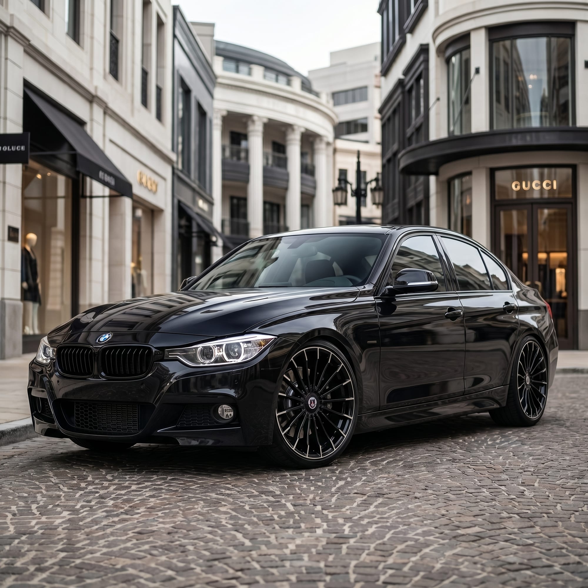 Jante BMW R18 5x120 Alpina Black Style | Seria 5, Seria 4, Seria 3