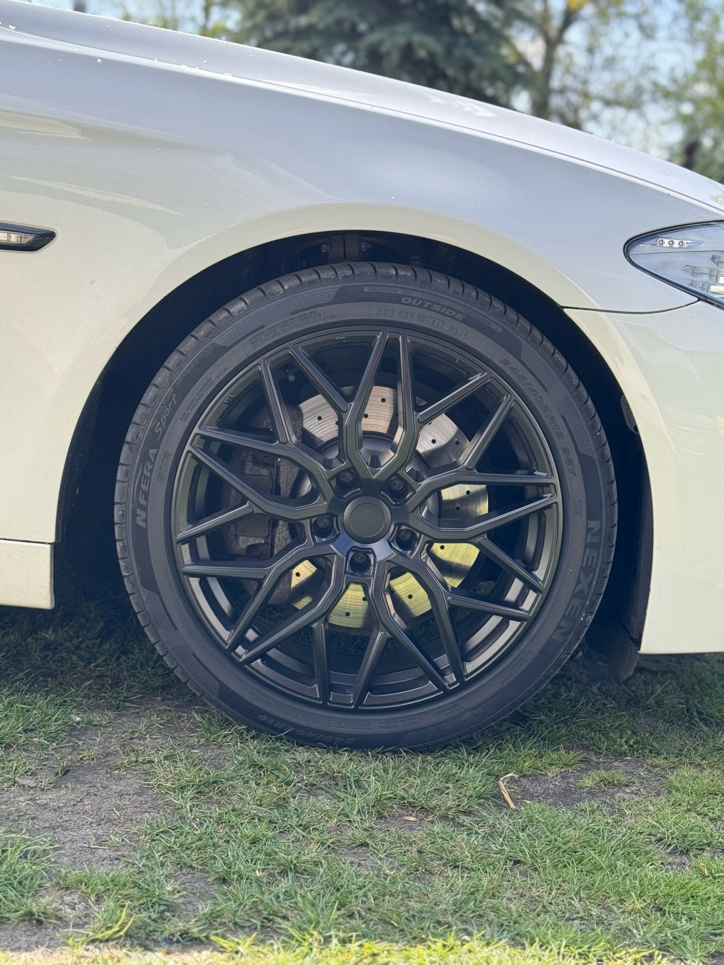 Jante R19 5x120 Vossen HF-2 BLHM Style | F10 F30 F32 F07 F01 F25 E90