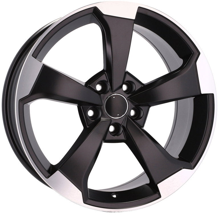 Jante Audi R19 5x112 Rotor Black Design | A4 A5 A6 A7 A8 E-tron Q7 Q5 Q3